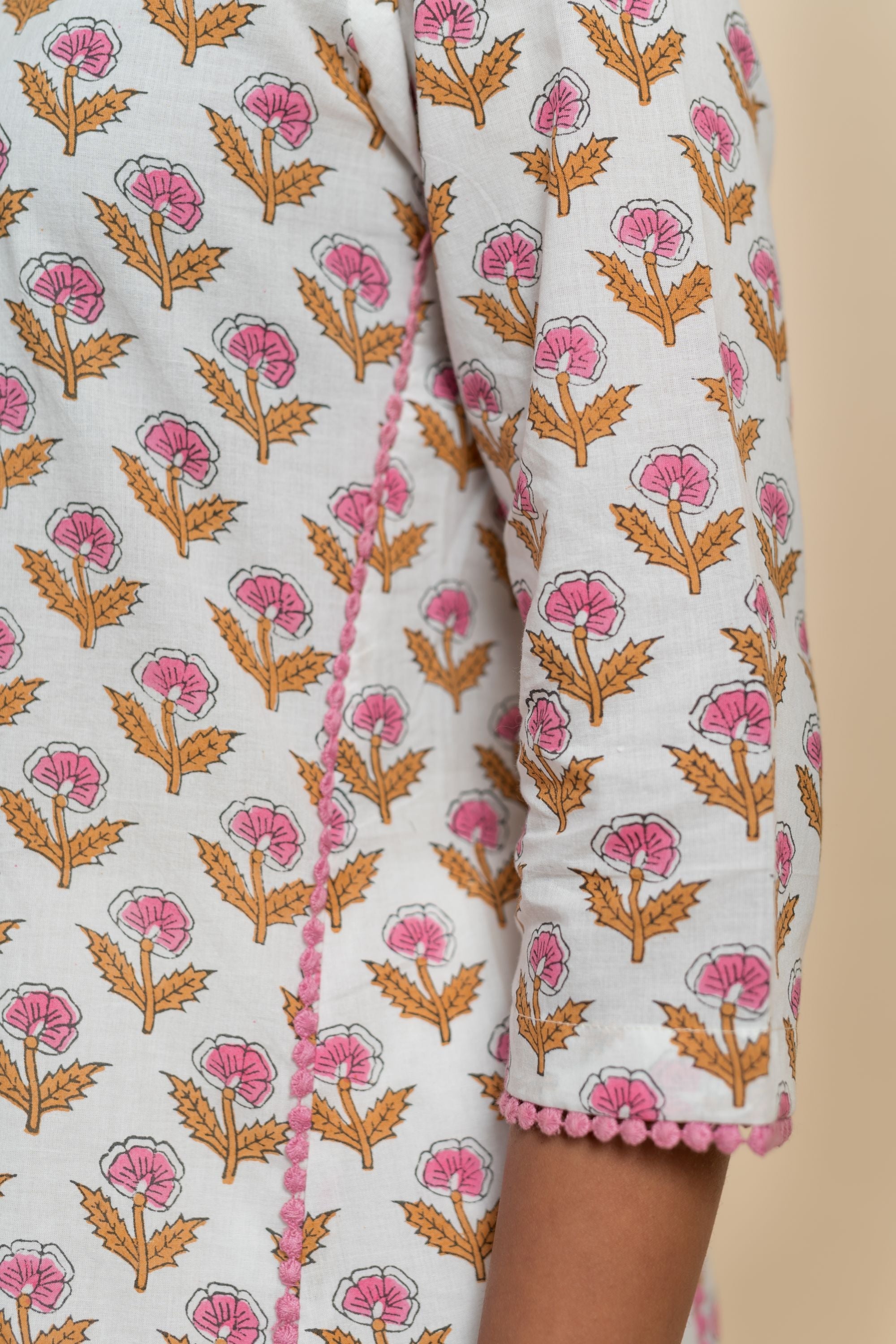 Pink Azalea Aline Kurta