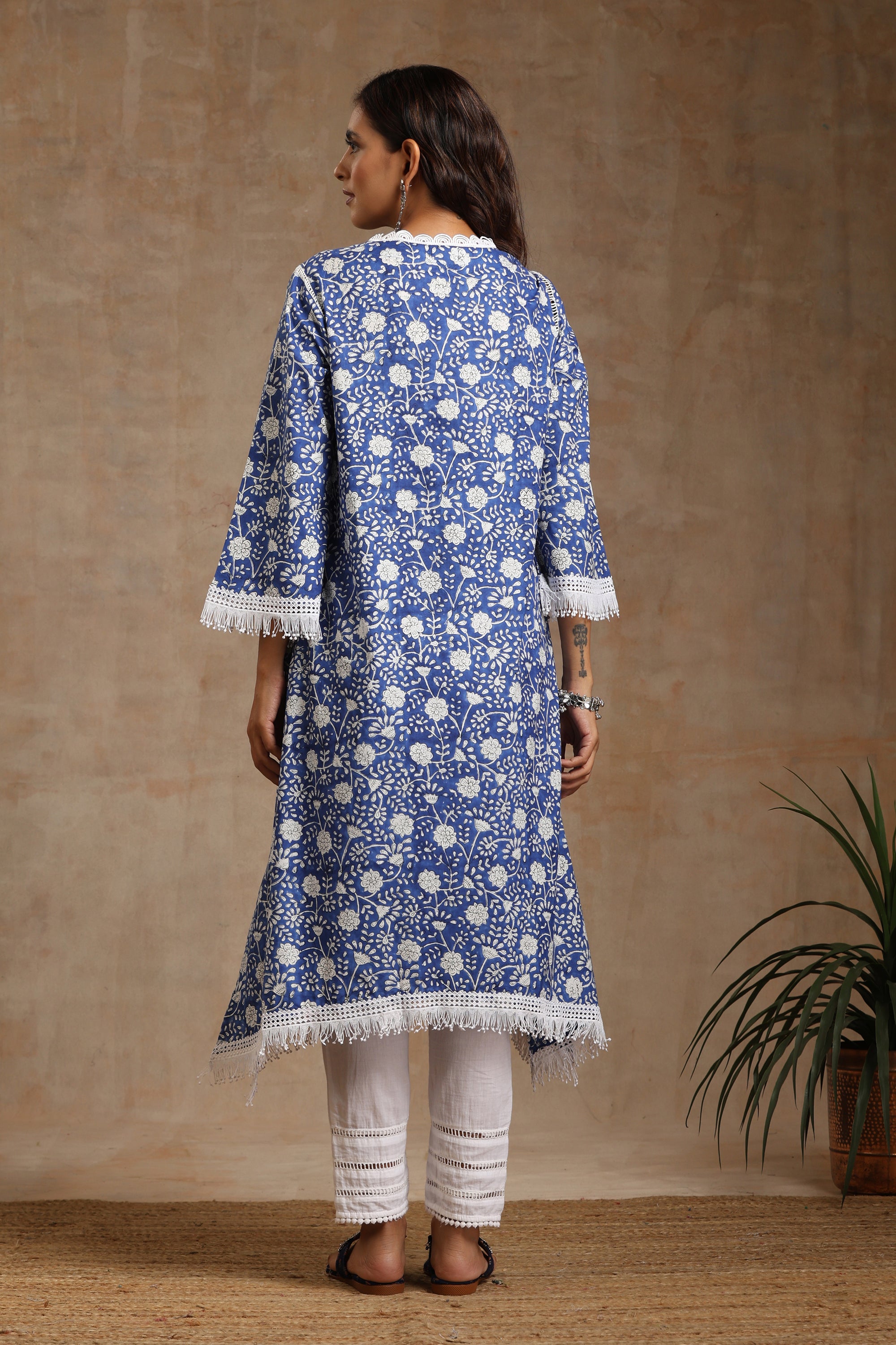 Blue Nigella Kurta