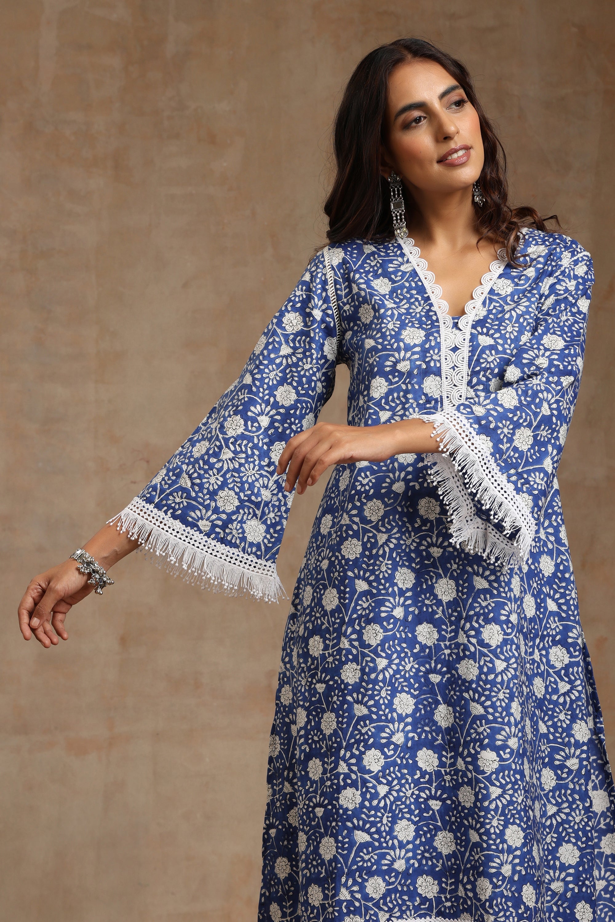 Blue Nigella Kurta Set of 2