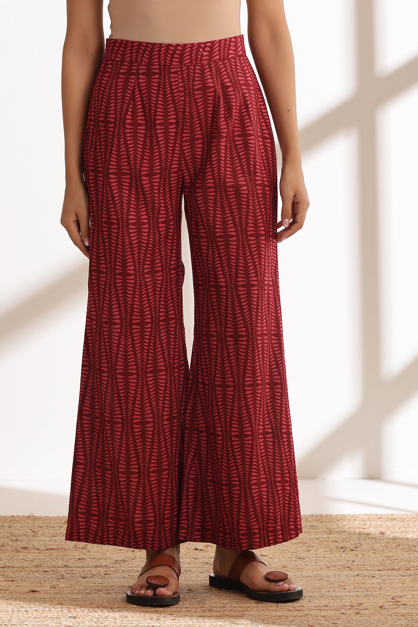 Garnet Rose Kurta Set of 2