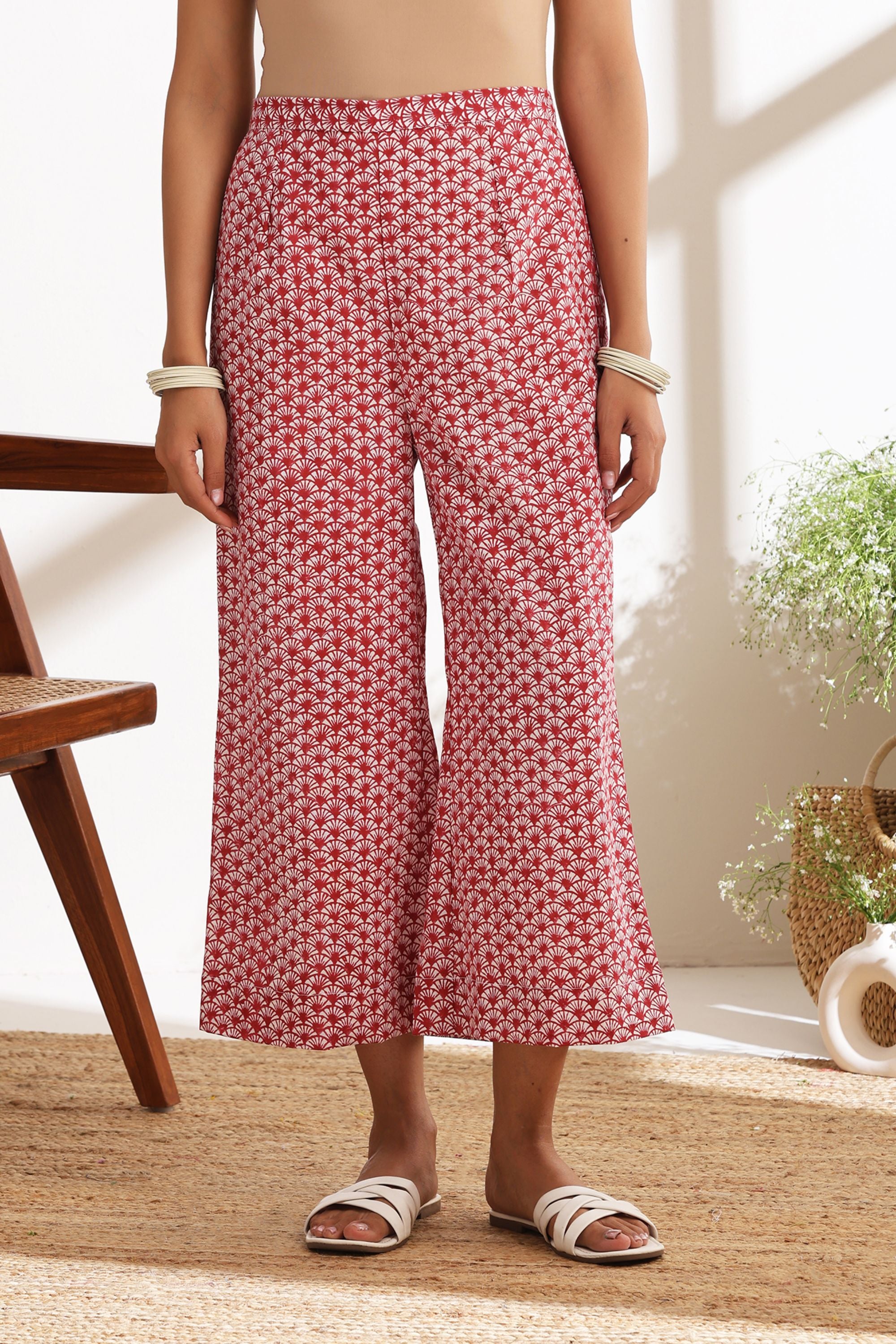 Ruby Red Kaftan Set of 2