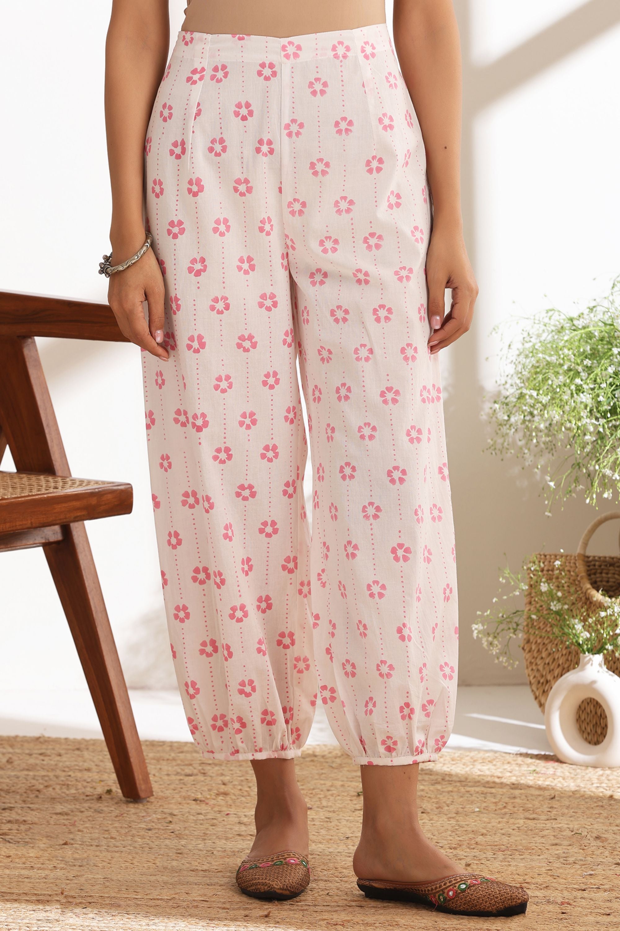Taffy Pink Short Kurta Set of 3