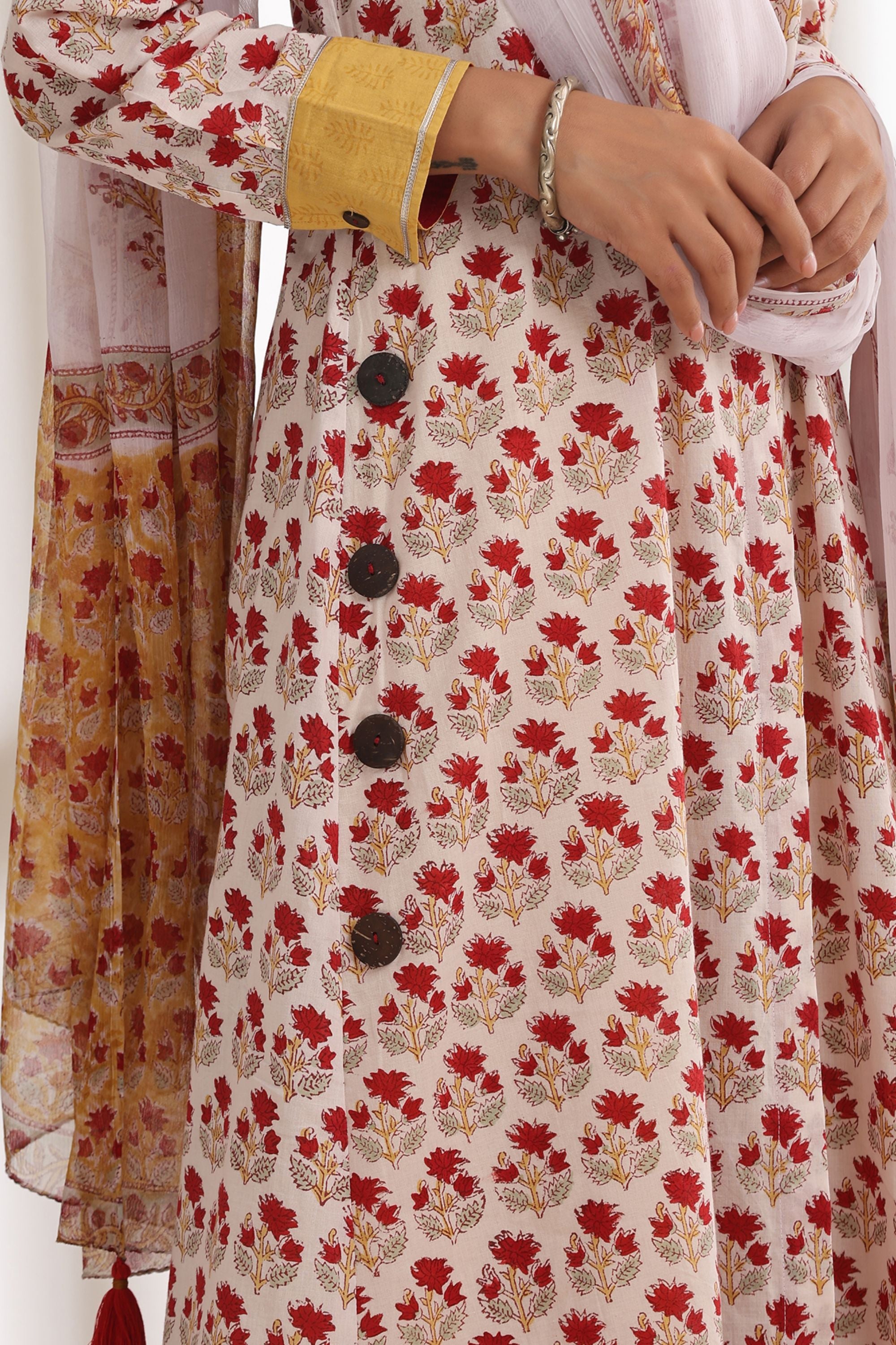 Marigold Mustard Kurta Set of 3