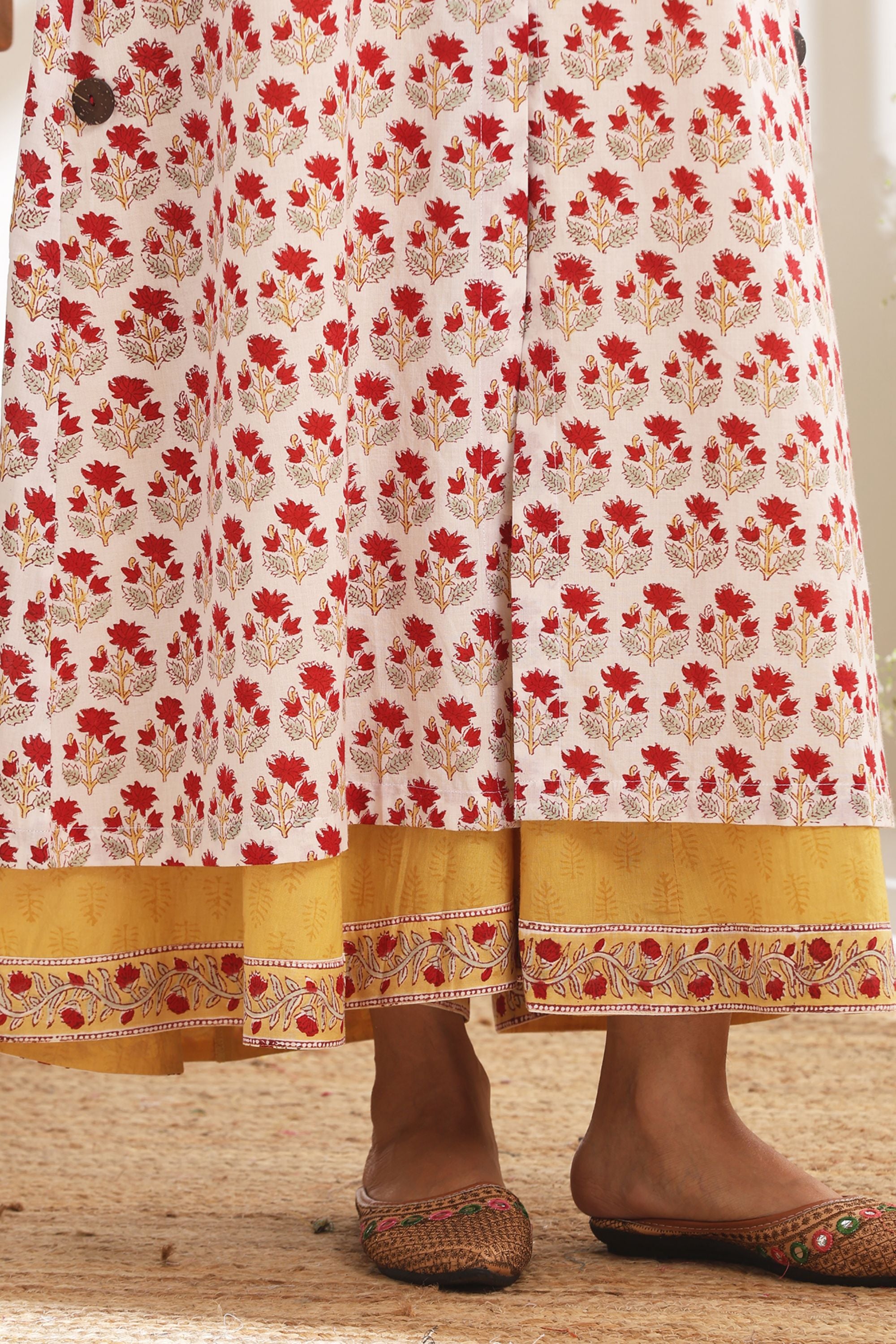 Marigold Mustard Kurta Set of 3