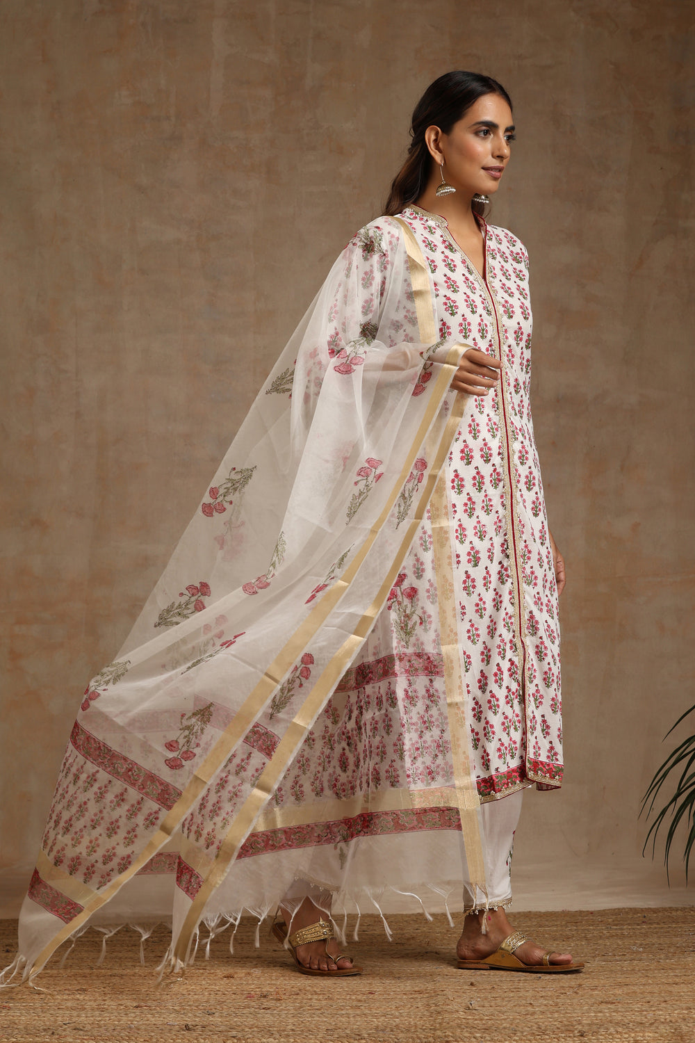 Poppy Long Kurta Set main image 1